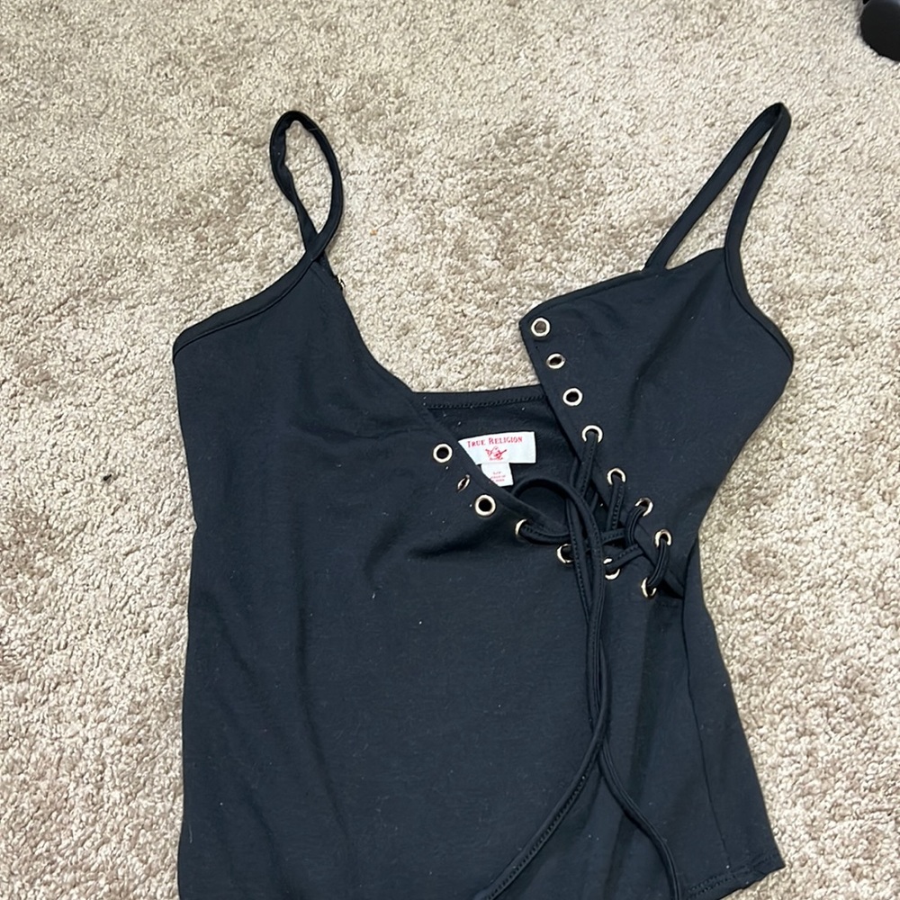 Small true religion body suit worn once